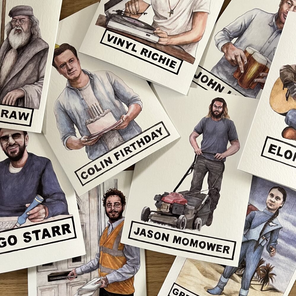 Celebrity Puns - Quite Good Cards
