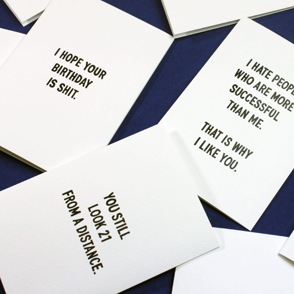 Witty Wordplay Birthday Cards - Quite Good Cards