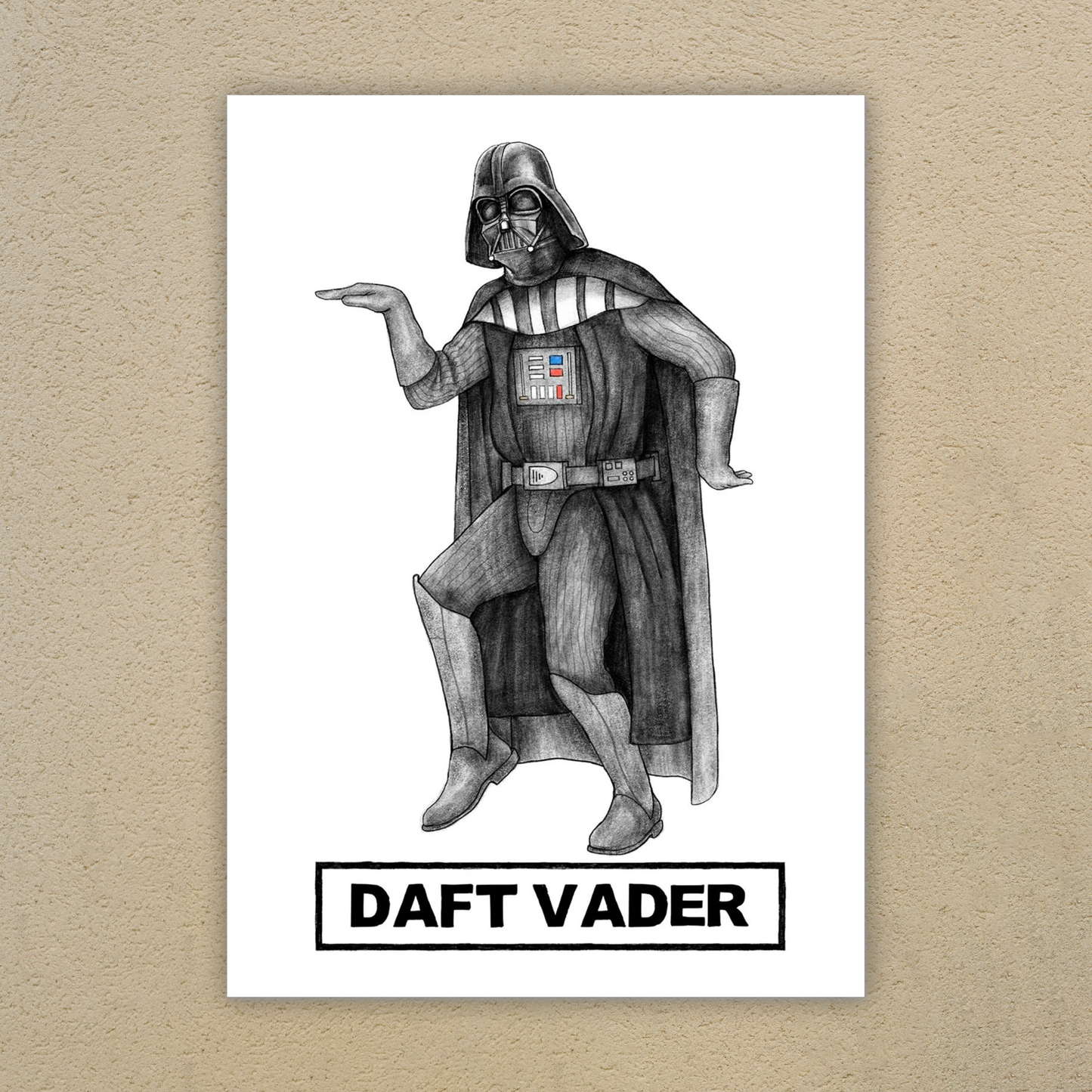 Daft Vader - Art Print