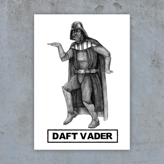 Daft Vader - Art Print