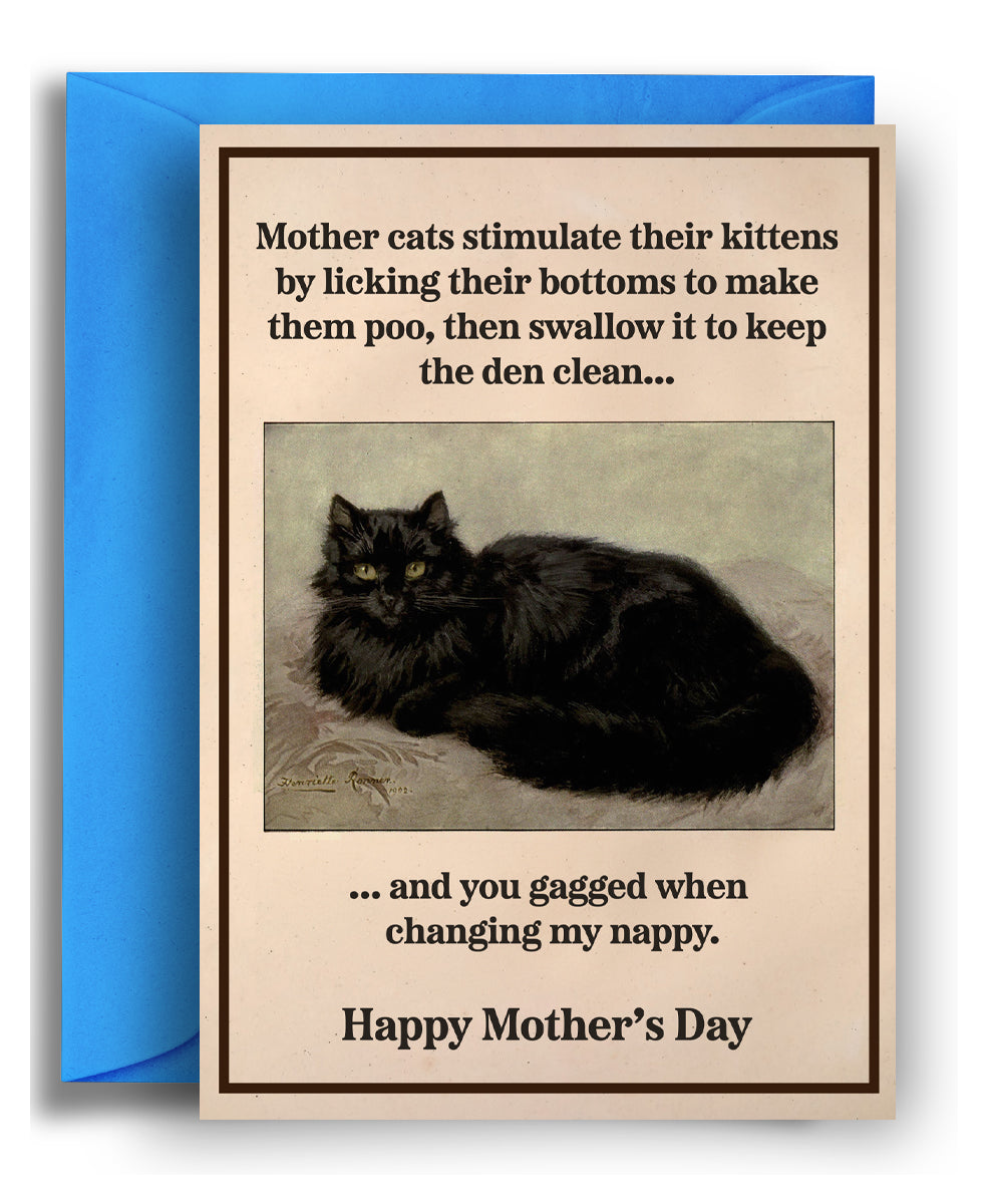 Cat - Mother's Day Card