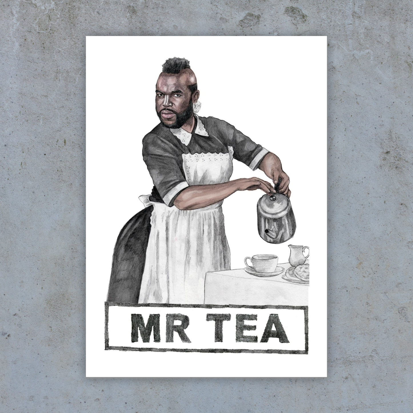 Mr Tea - Art Print