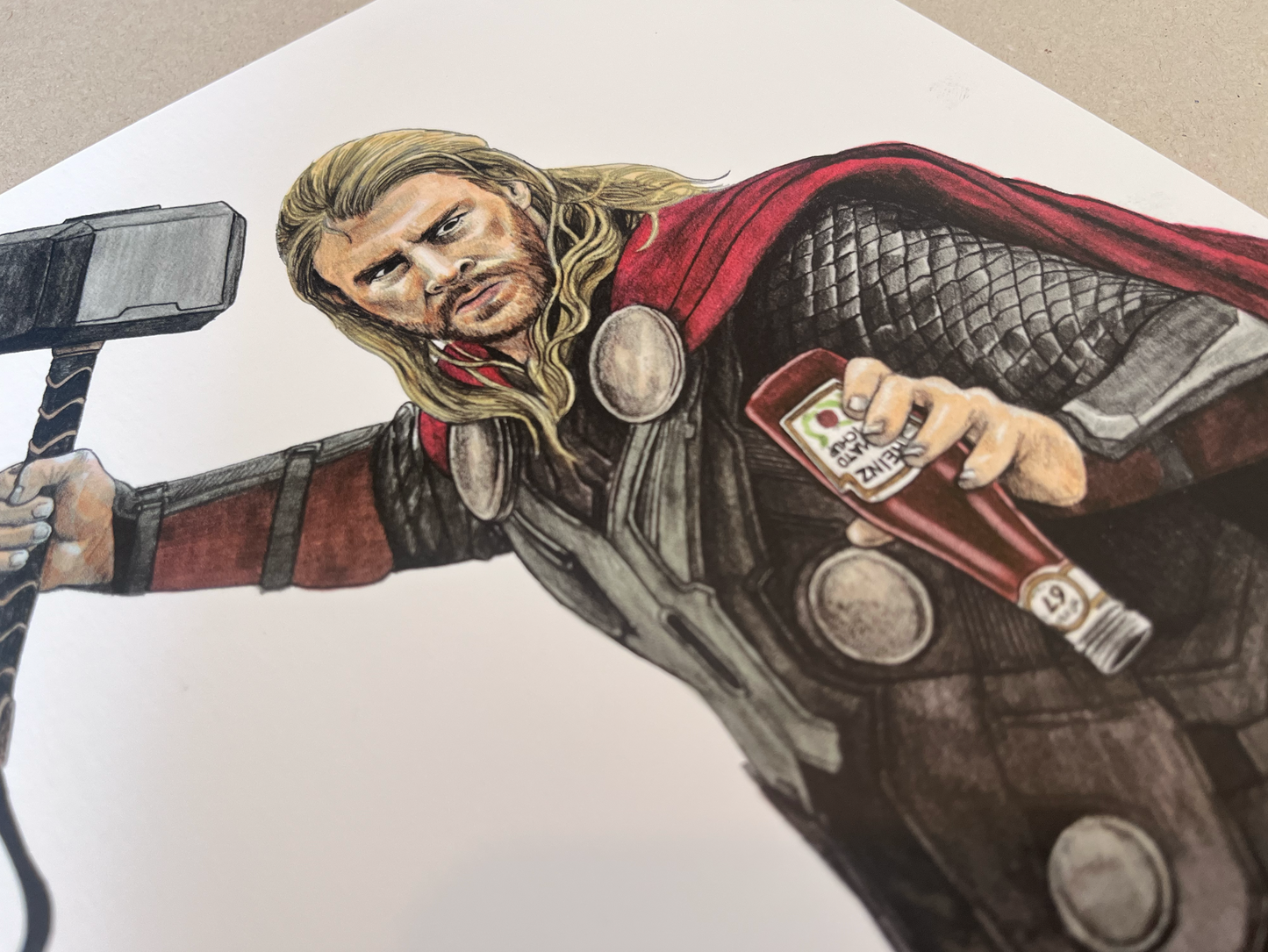 Thor Ketchup - Art Print