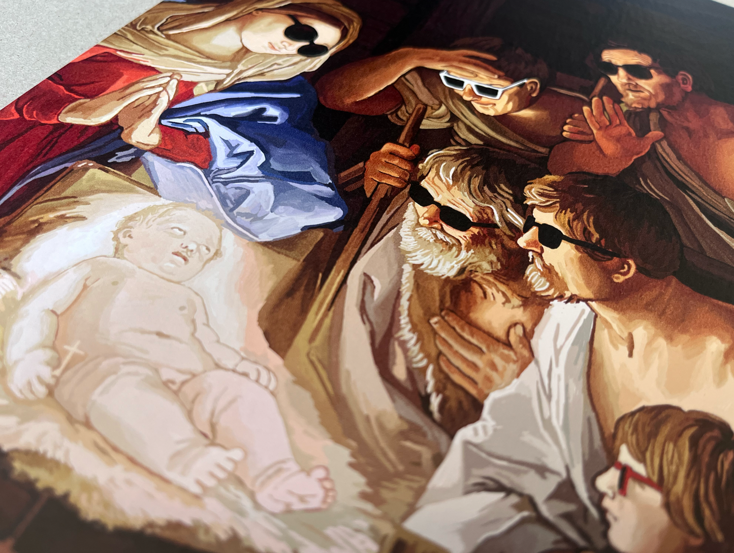 Blinded by the Light - Art Print