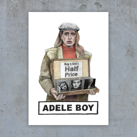 Adele Boy - Art Print