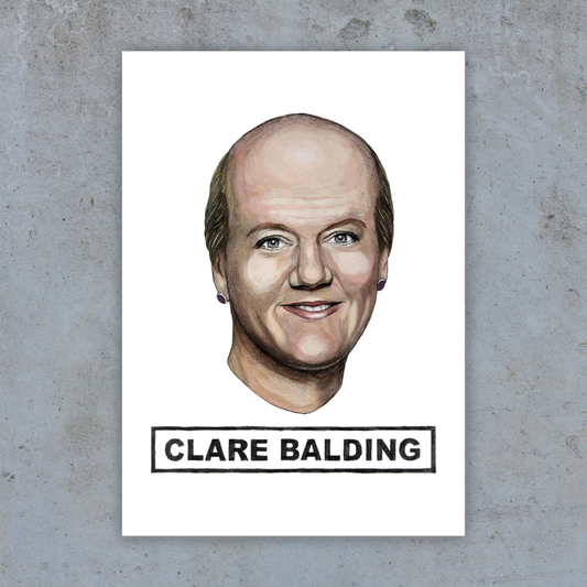 Clare Balding - Art Print