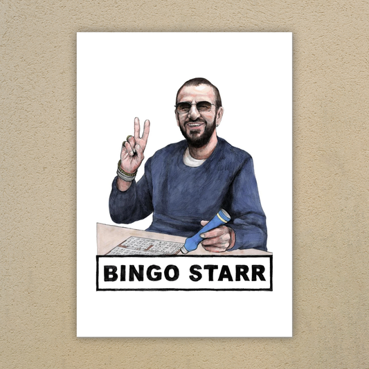 Bingo Starr - Art Print
