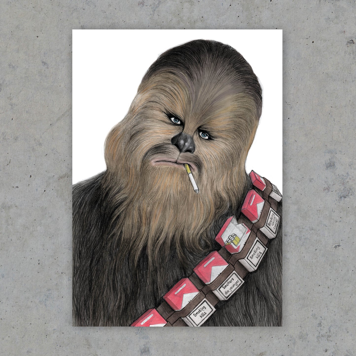Chewbacca - Art Print