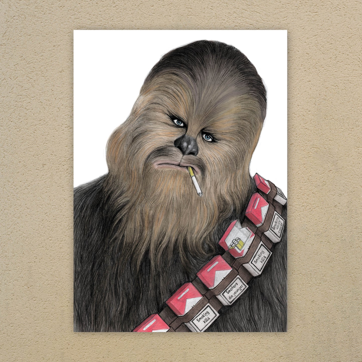 Chewbacca - Art Print