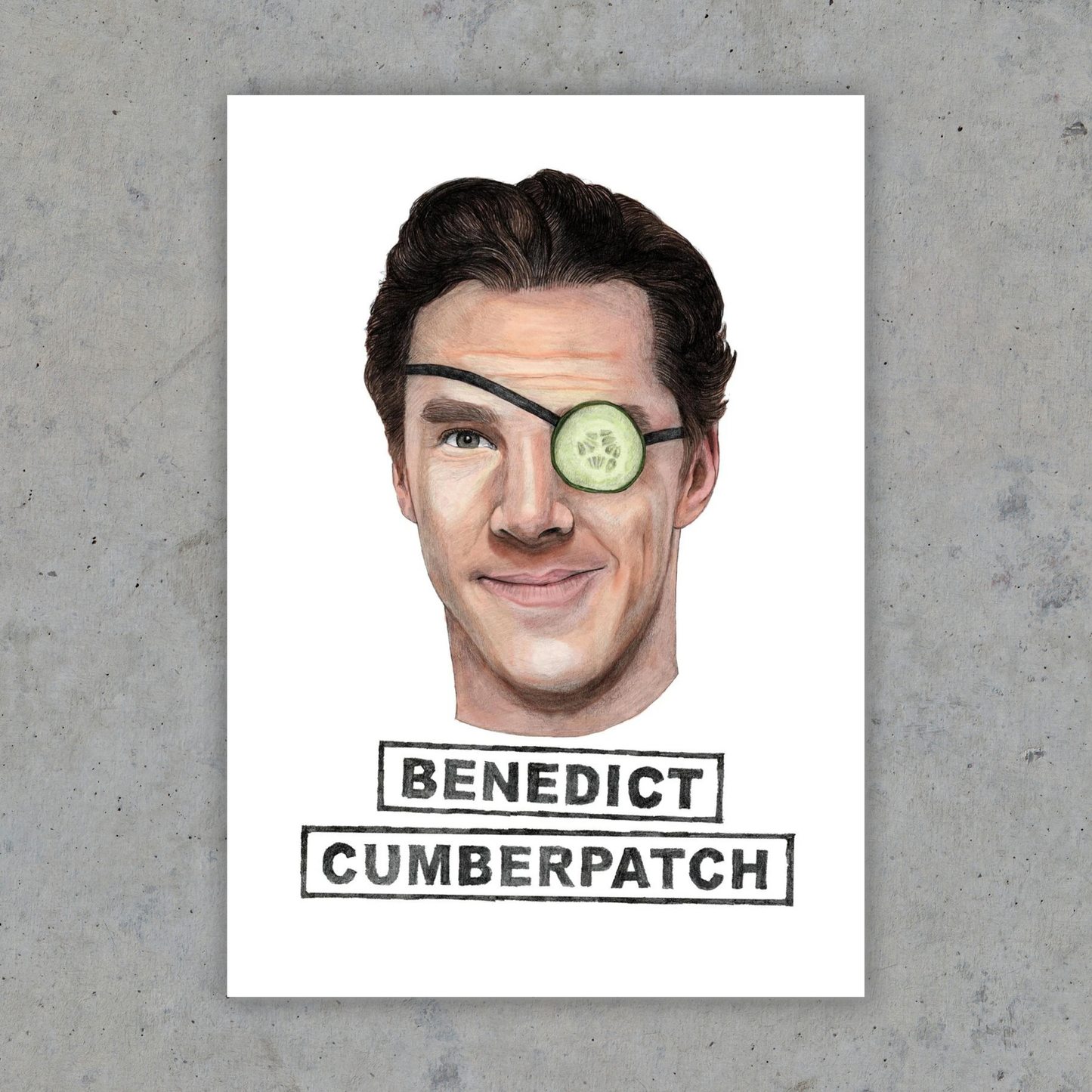 Benedict Cumberpatch - Art Print