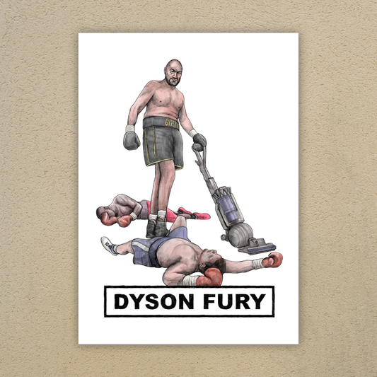 Dyson Fury - Art Print