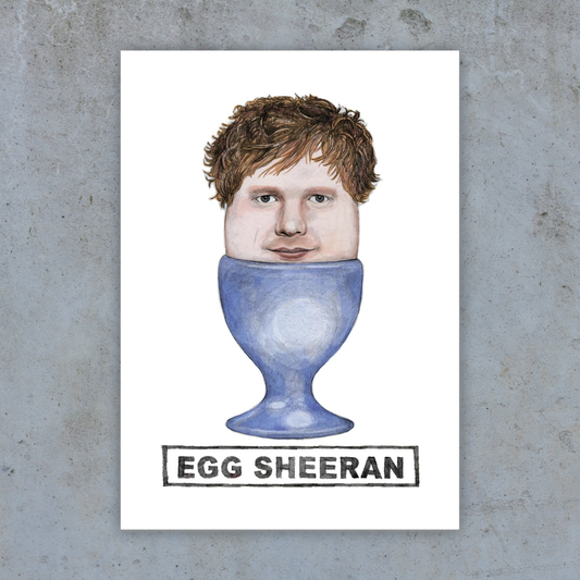 Egg Sheeran - Art Print