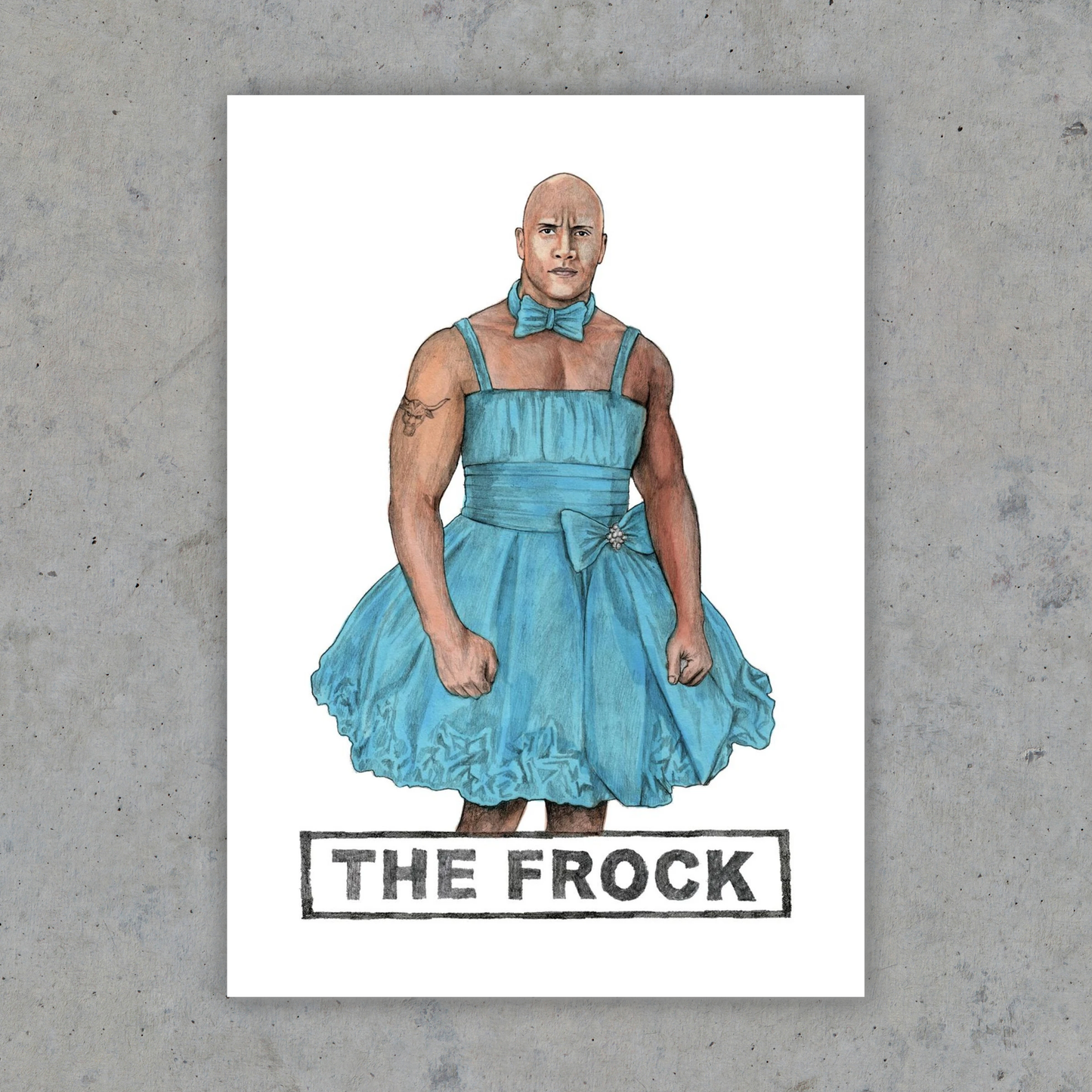 The Frock - Art Print