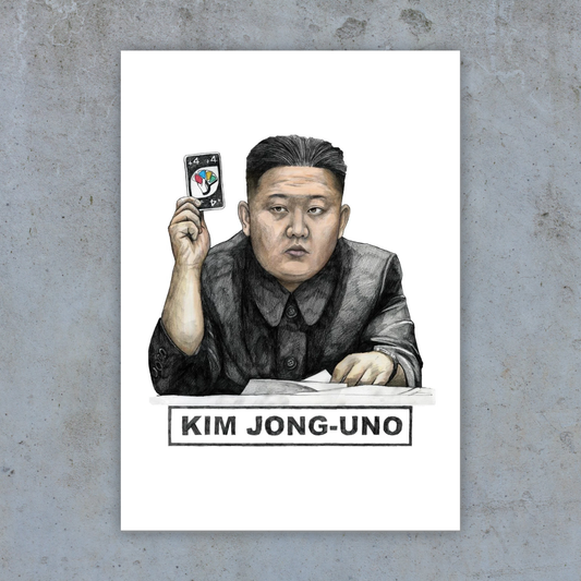 Kim Jong-Uno - Art Print