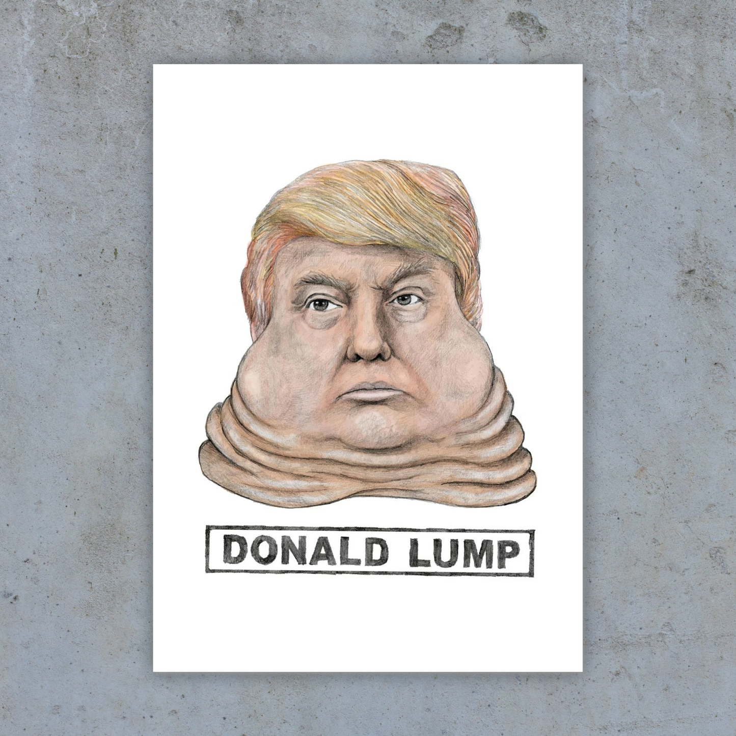 Donald Lump - Art Print