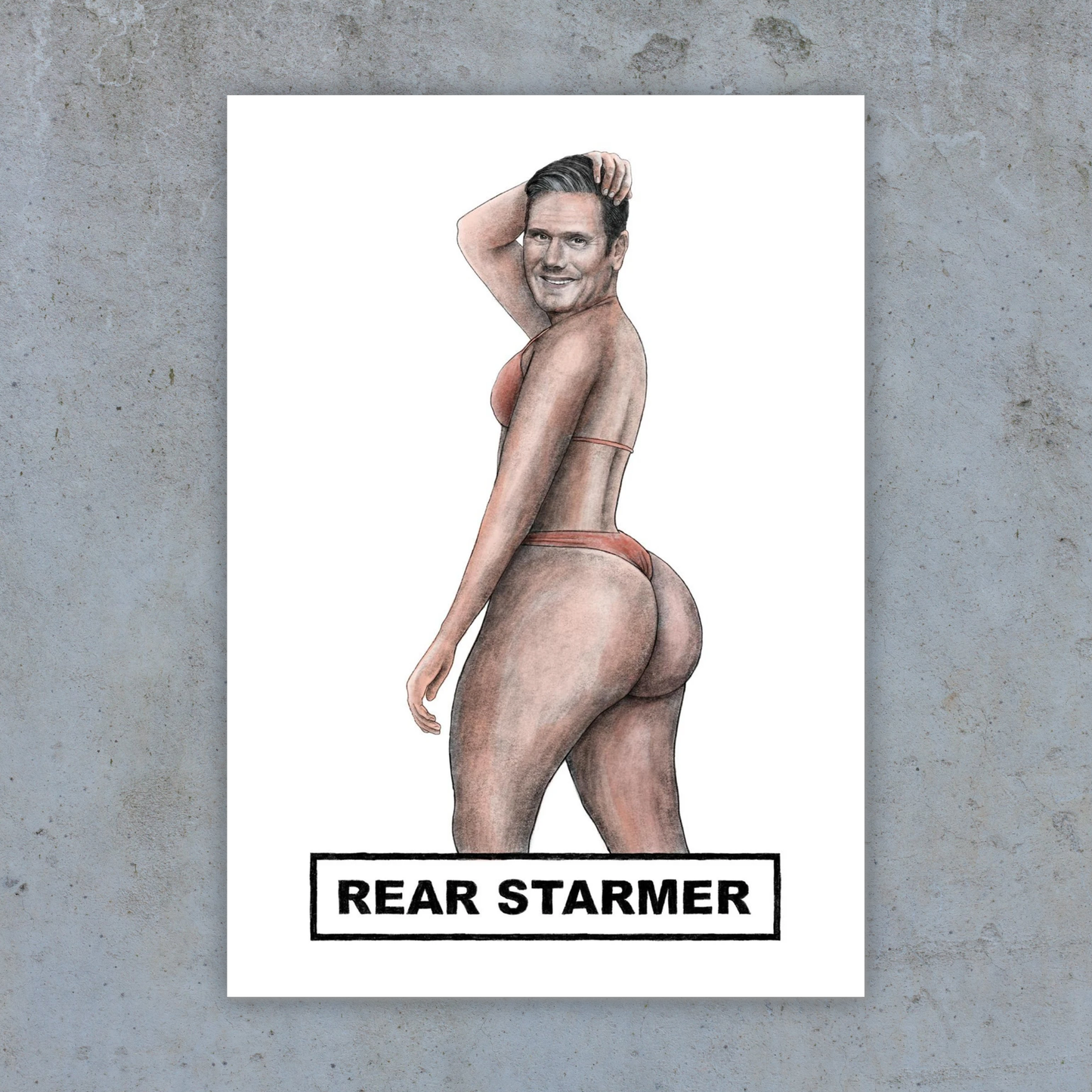 Rear Starmer - Art Print