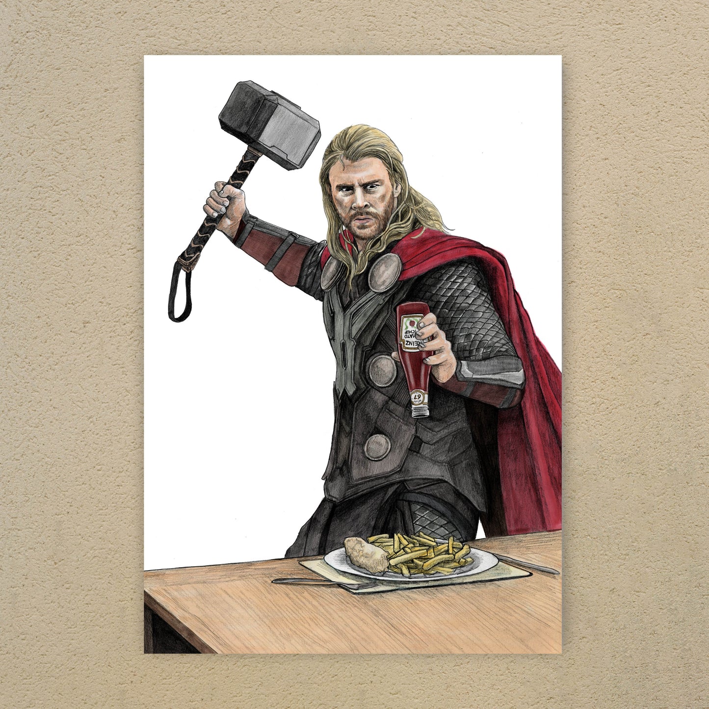 Thor Ketchup - Art Print