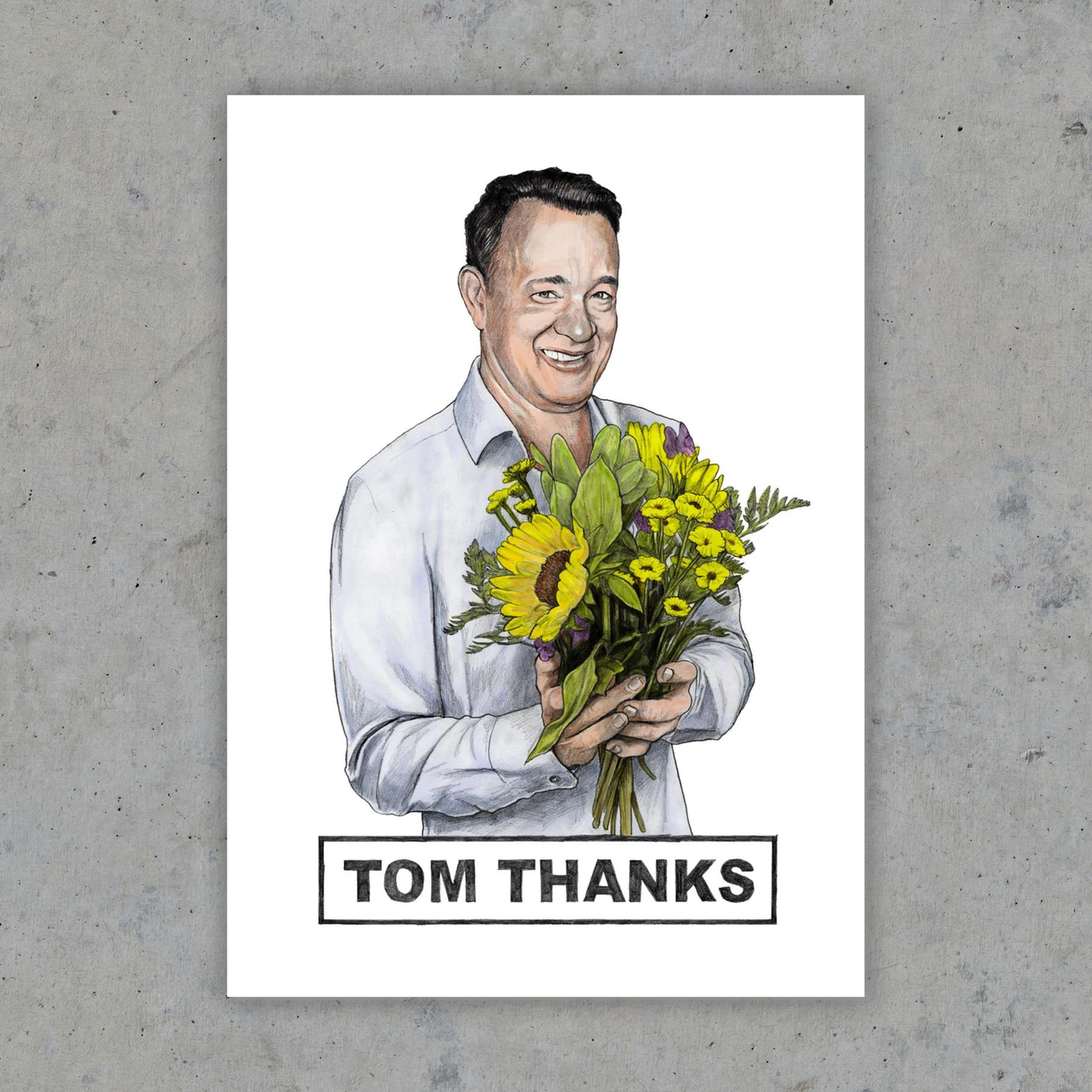 Tom Thanks - Art Print