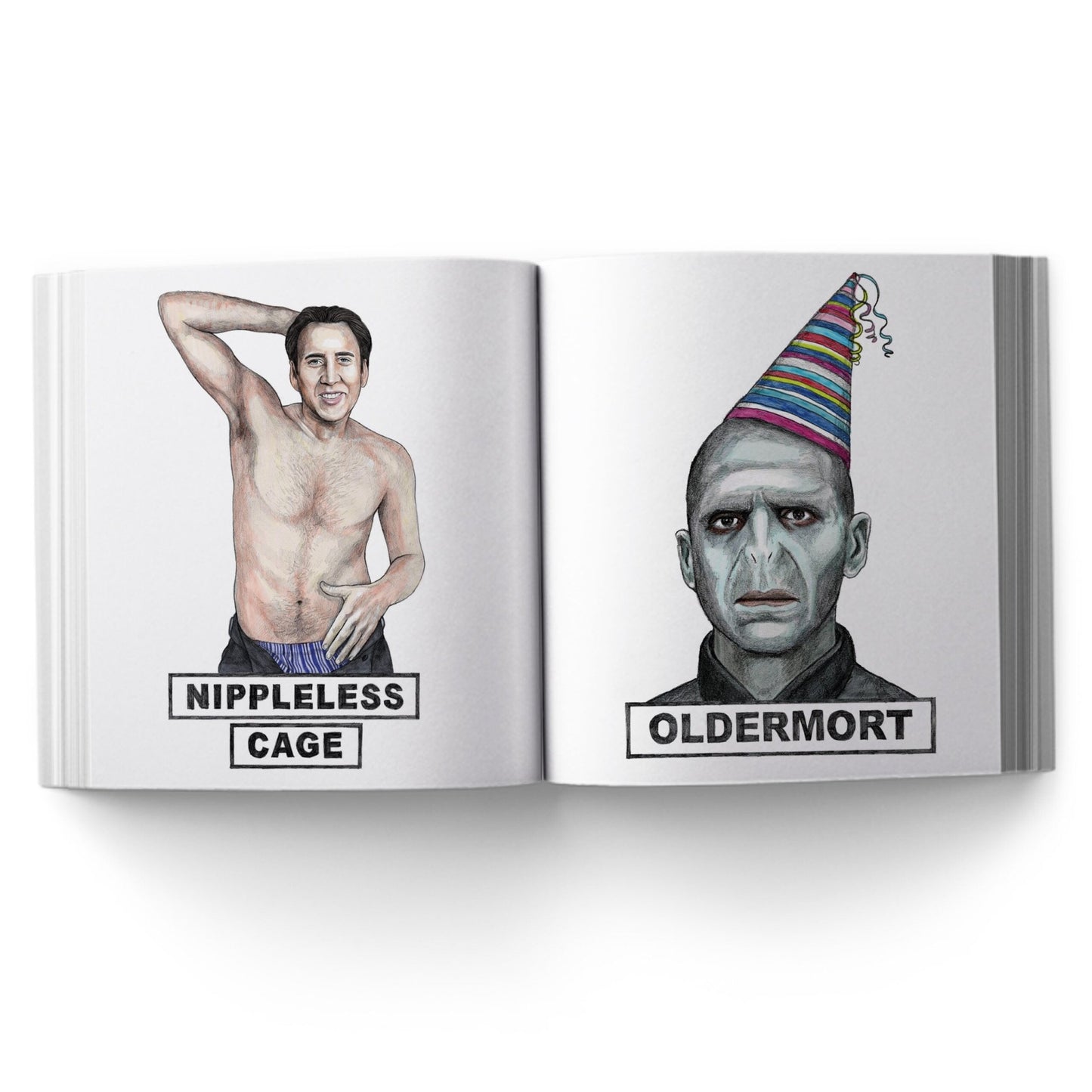 Celebrity Puns Book - Quite Good Cards Funny Birthday Card