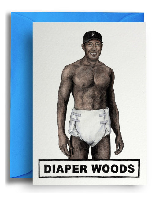 Daiper Woods - Quite Good Cards Funny Birthday Card