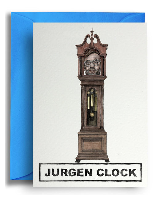 Jurgen Clock - Quite Good Cards Funny Birthday Card