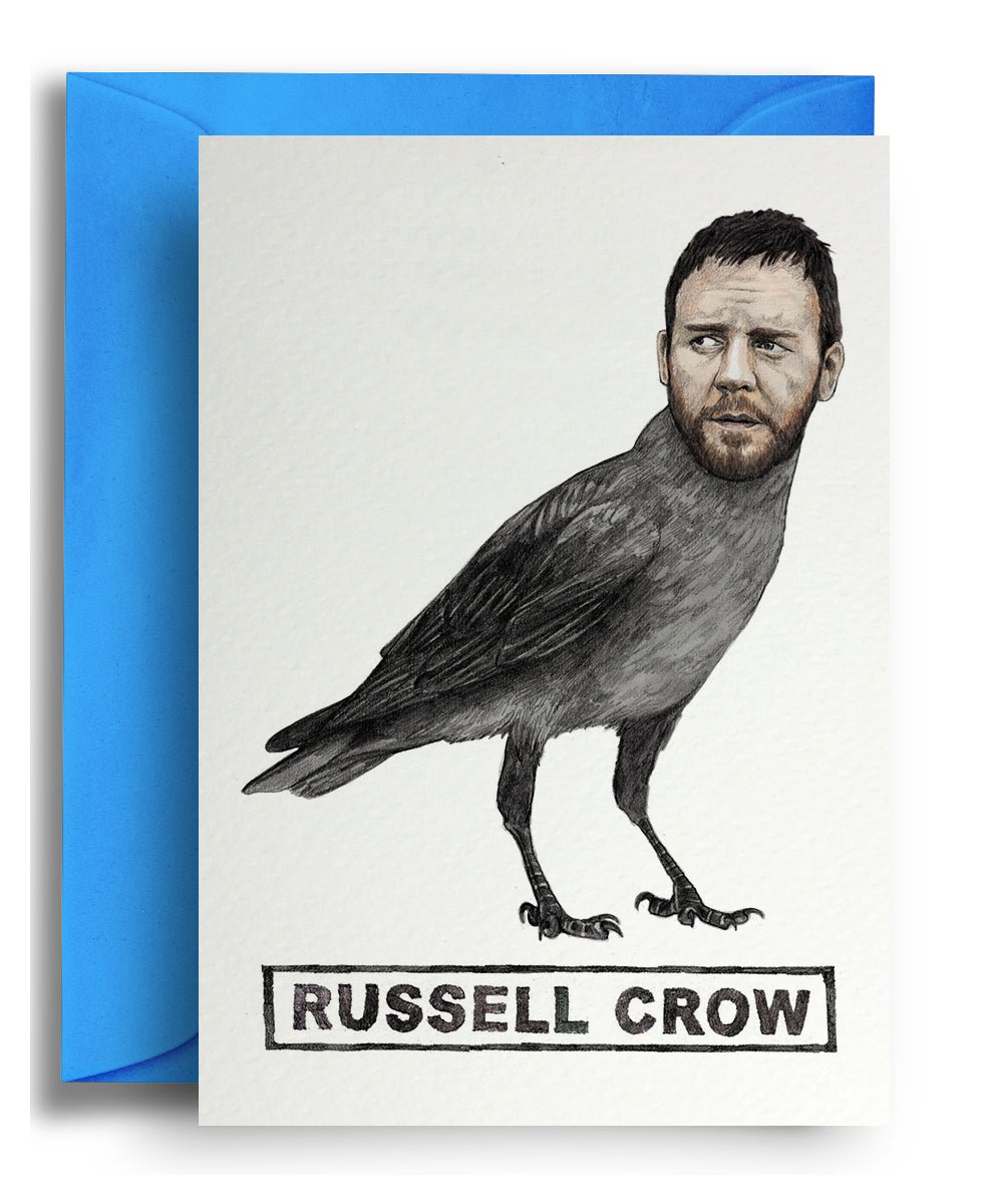 Russell Crow - Quite Good Cards Funny Birthday Card