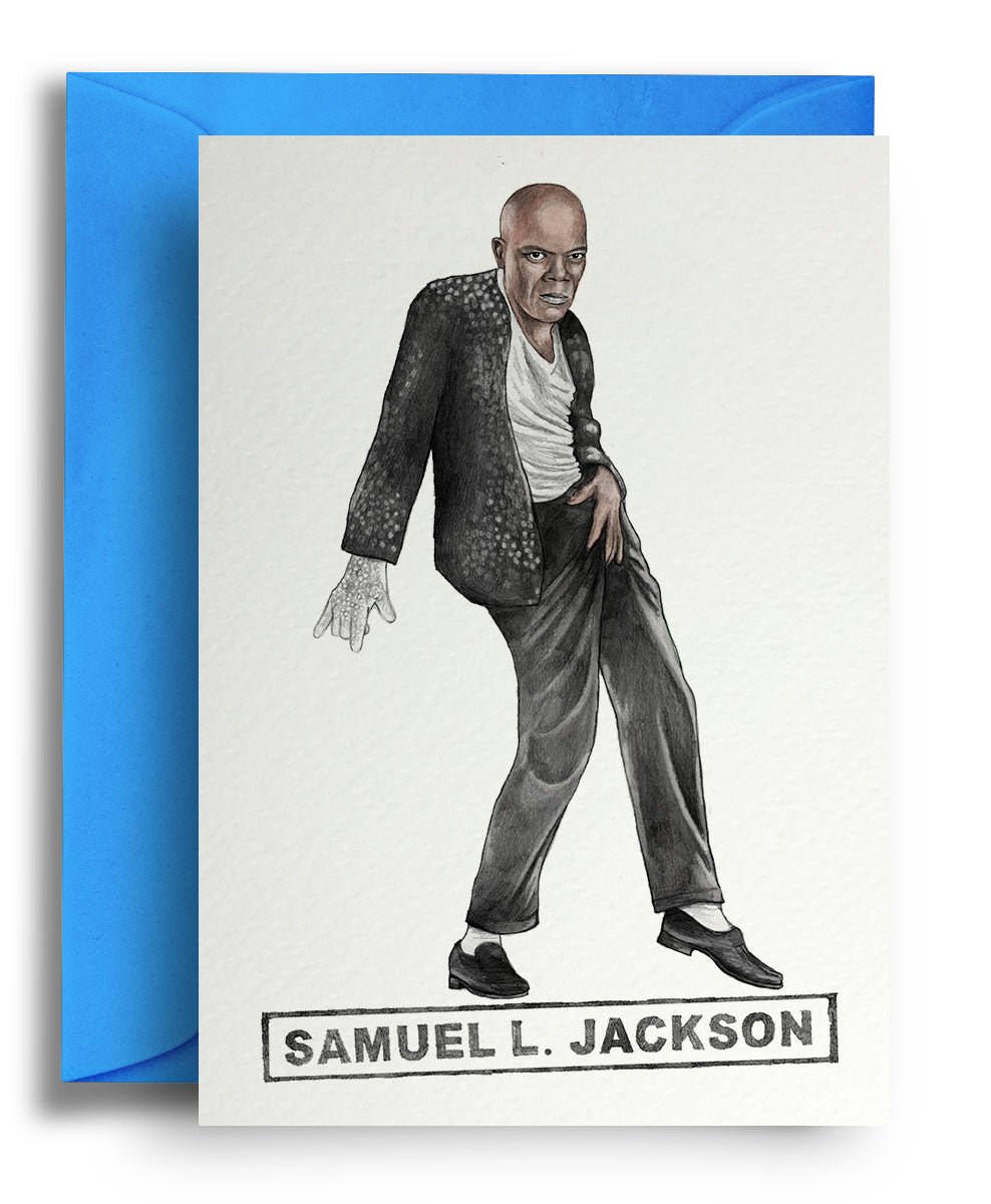 Samuel L. Jackson - Quite Good Cards Funny Birthday Card