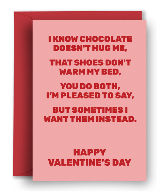 Chocolate Hugs Valentines