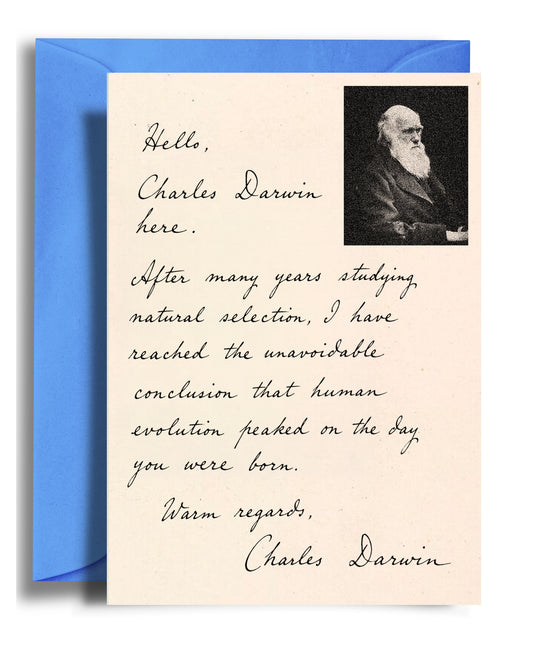Birthday Letter - Charles Darwin