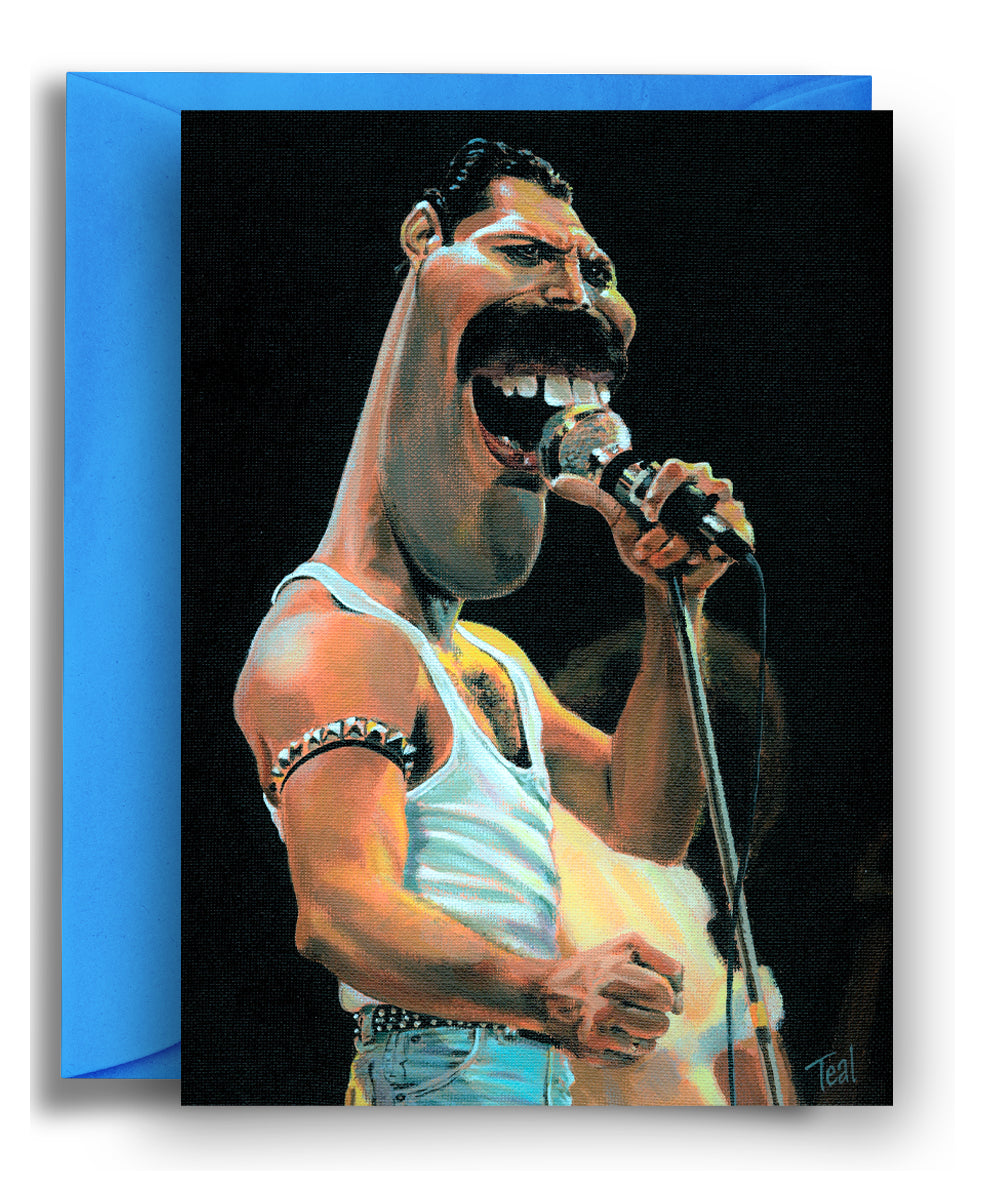 Freddie Mercury - Caricature