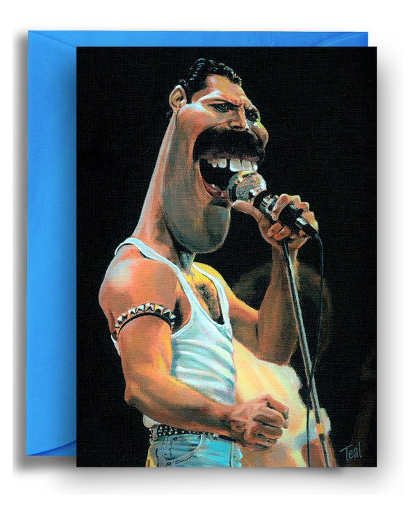 Freddie Mercury - Caricature