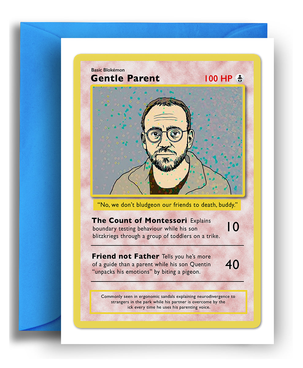 Gentle Parent - Holographic Card