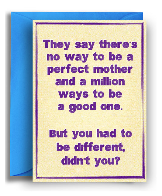 A Million Ways - Mother's Day Card