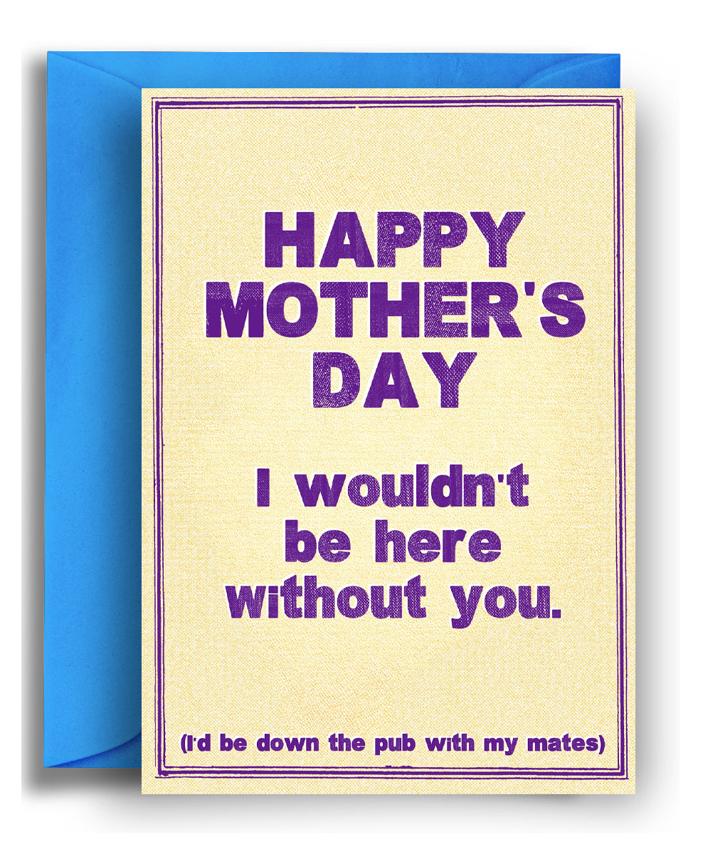 Without You - Mother's Day Card