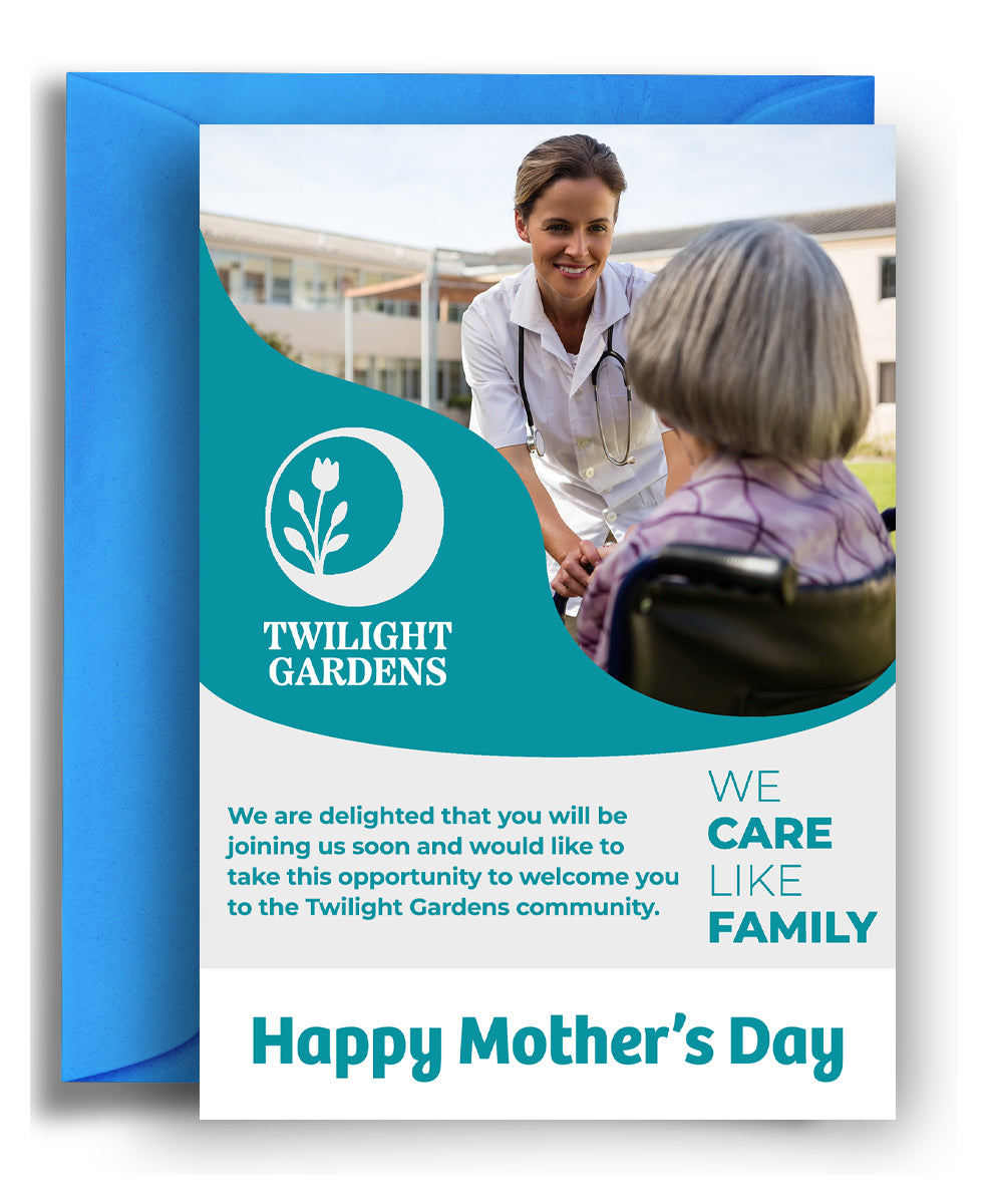 Twilight Gardens - Mother's Day Card