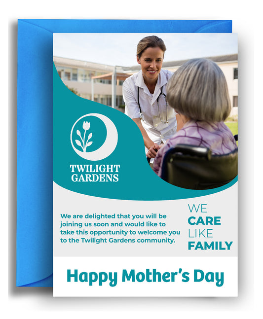 Twilight Gardens - Mother's Day Card