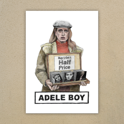 Adele Boy - Art Print