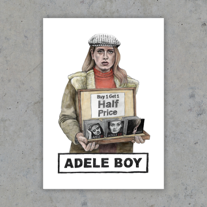 Adele Boy - Art Print