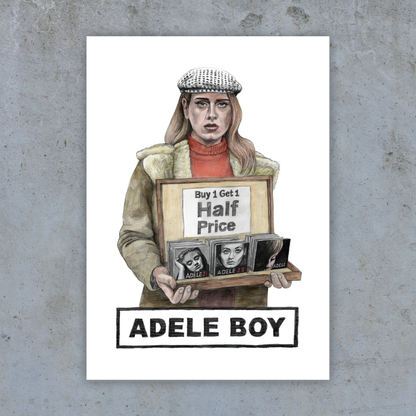 Adele Boy - Art Print