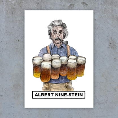 Albert Nine-Stein - Art Print