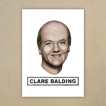 Clare Balding - Art Print