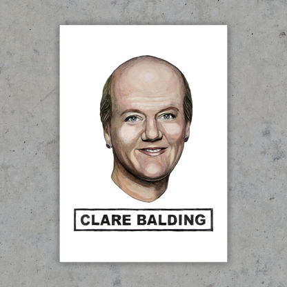 Clare Balding - Art Print