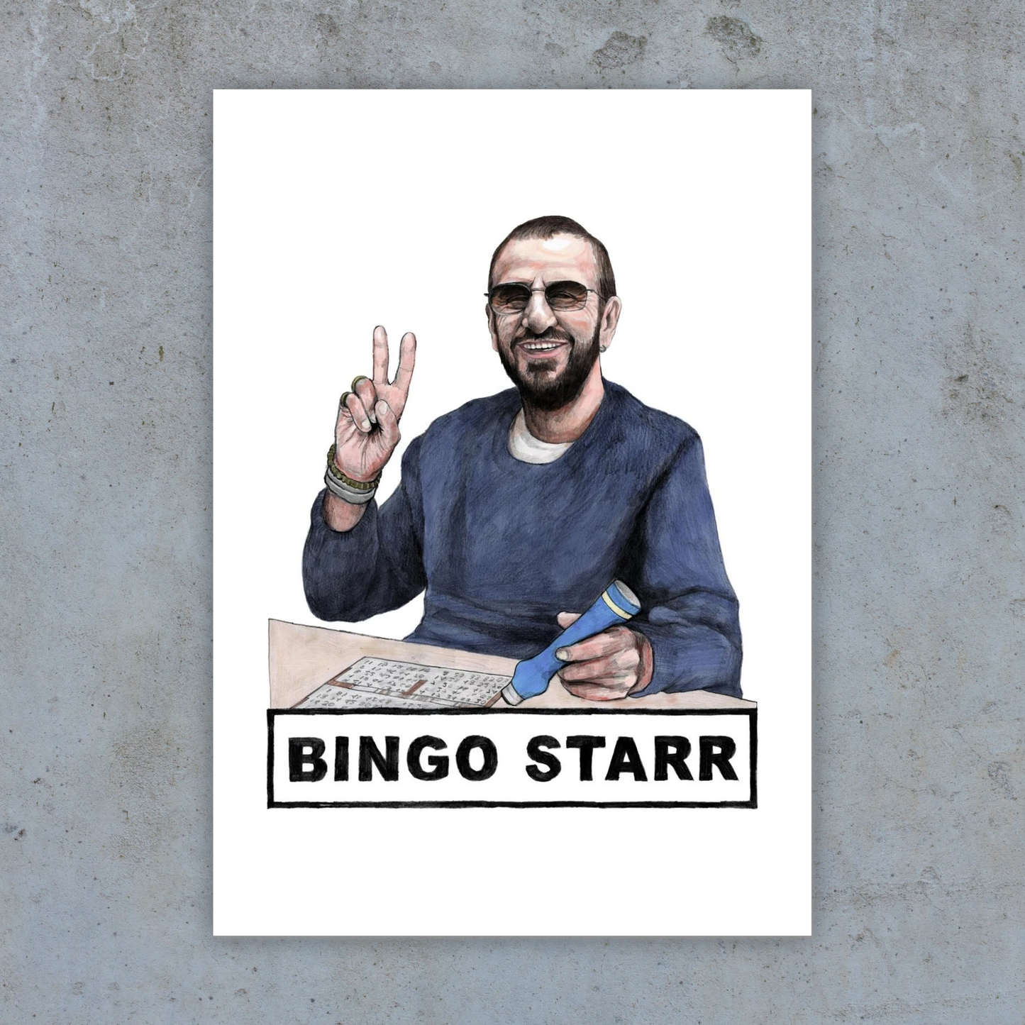 Bingo Starr - Art Print