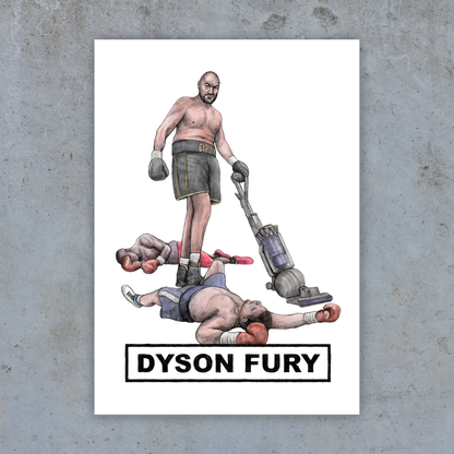 Dyson Fury - Art Print