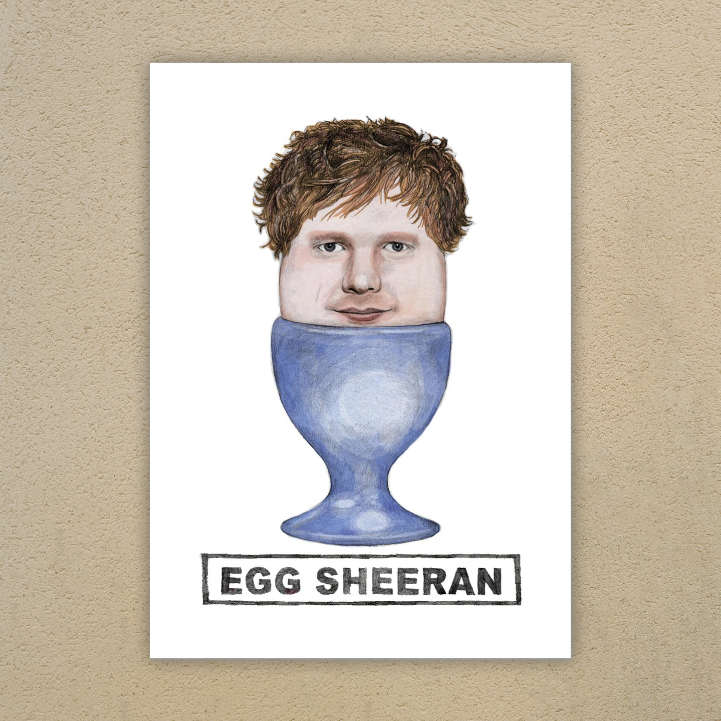 Egg Sheeran - Art Print