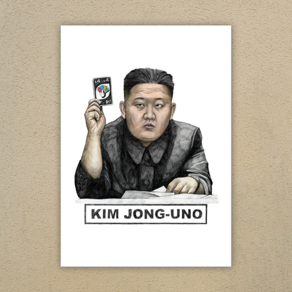 Kim Jong-Uno - Art Print