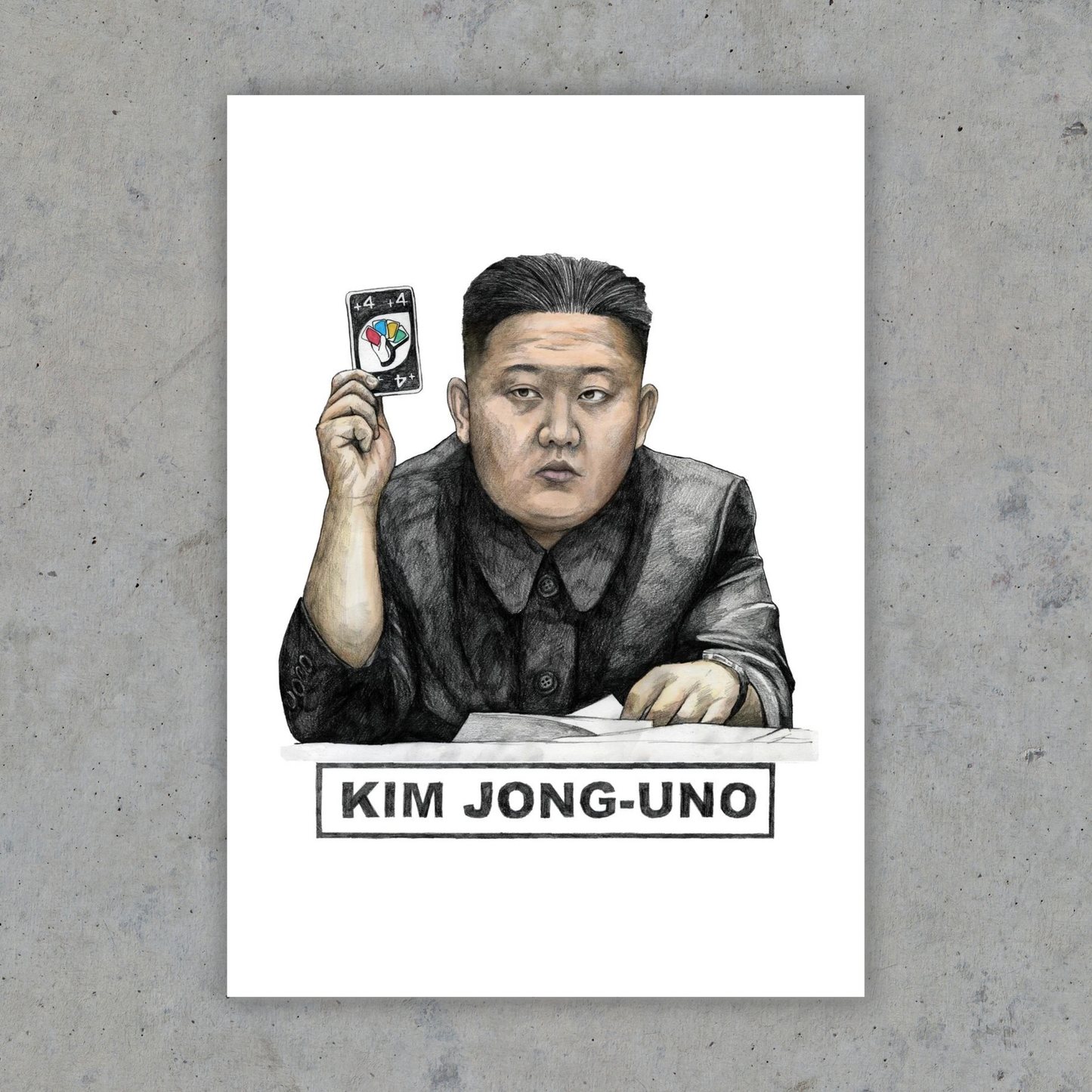 Kim Jong-Uno - Art Print