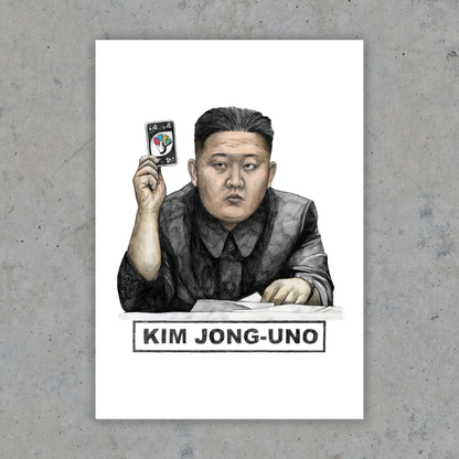 Kim Jong-Uno - Art Print