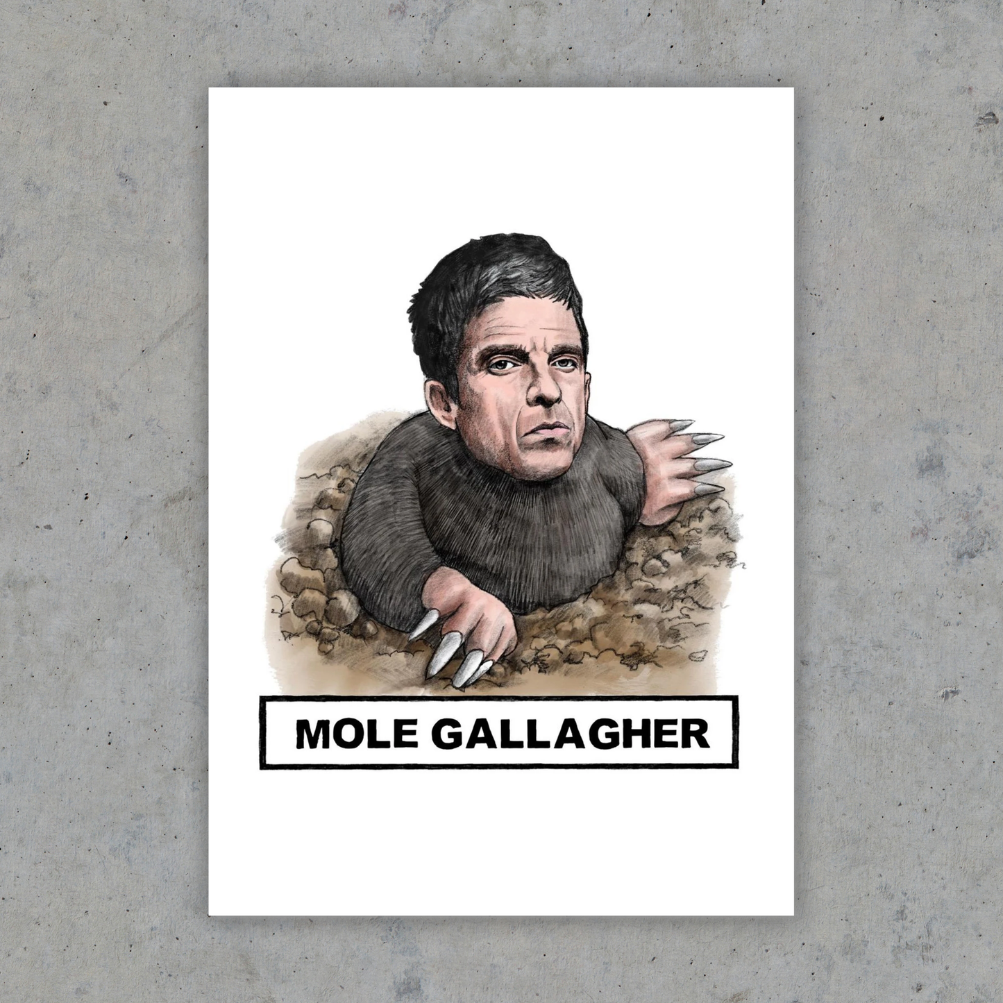 Mole Gallagher - Art Print