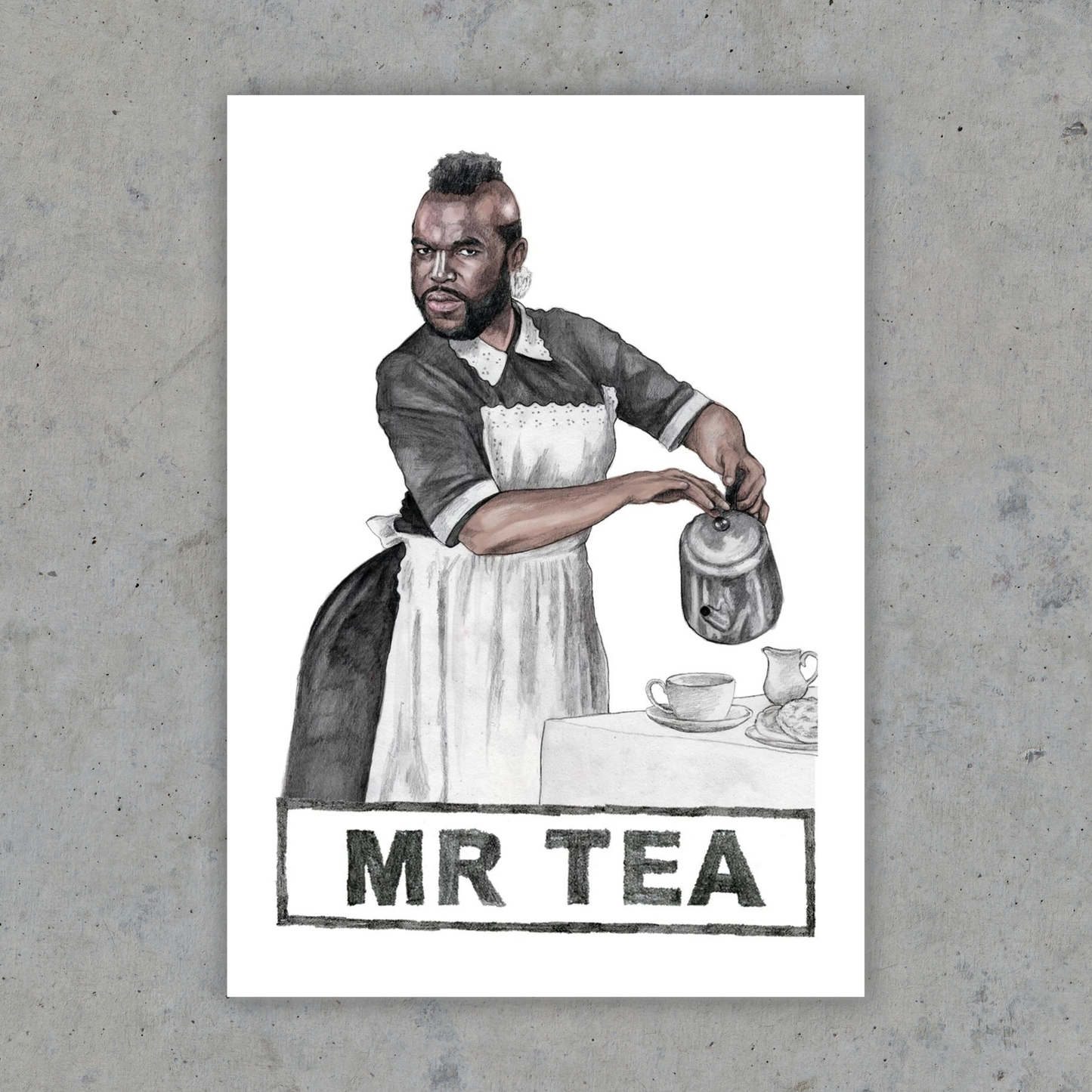 Mr Tea - Art Print